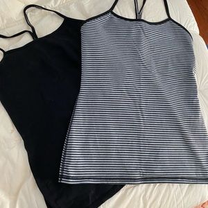 lululemon power Y extra long tanks